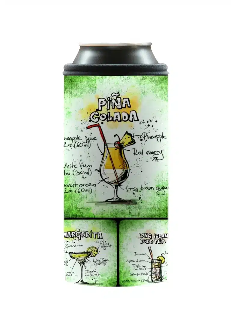 Neoprenový termoobal na plechovku 0,5l Drink Piňak colada