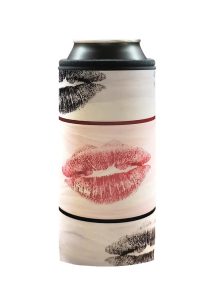 Neoprenový termoobal na plechovku 0,5l Kiss