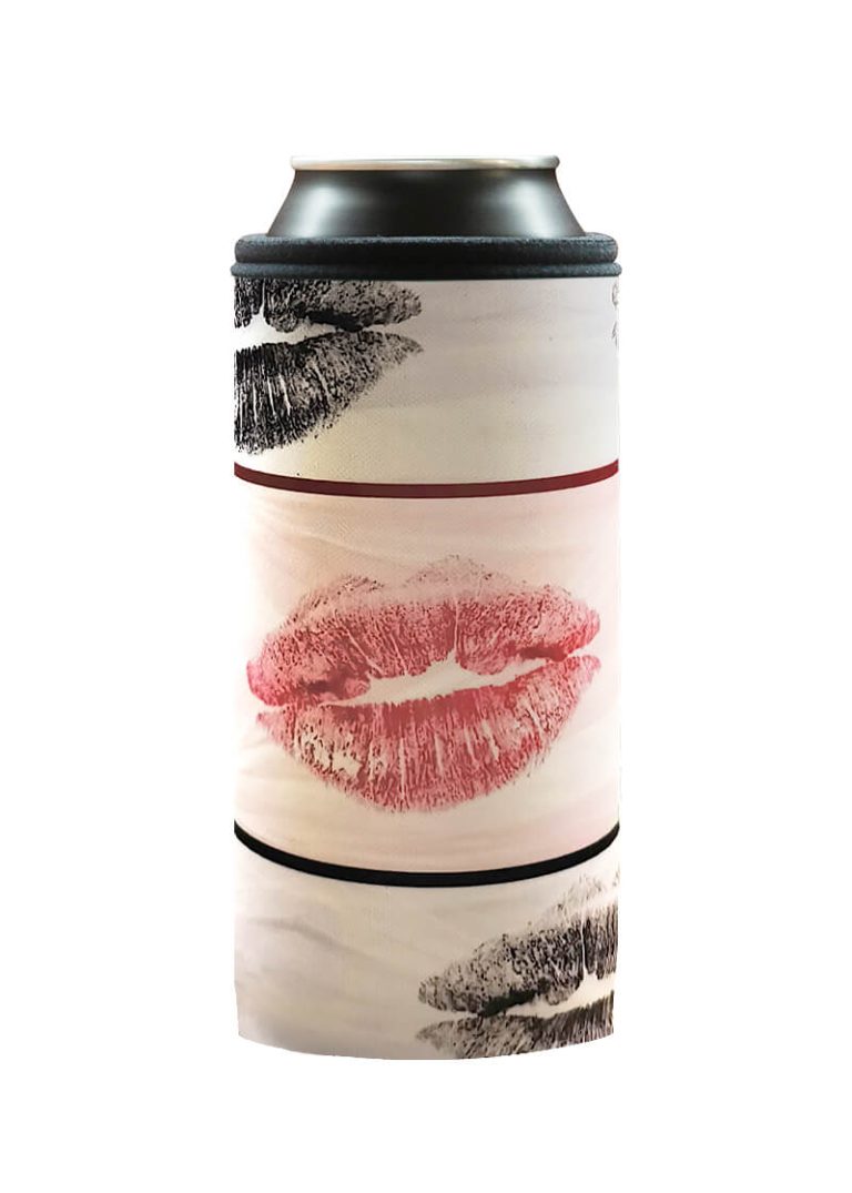 Neoprenový termoobal na plechovku 0,5l Kiss
