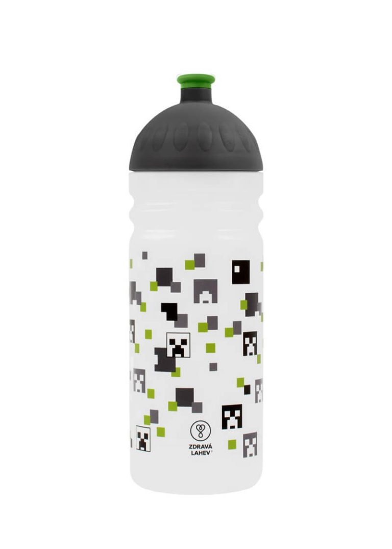 Zdravá lahev Pixel head objem 0,7l přední strana