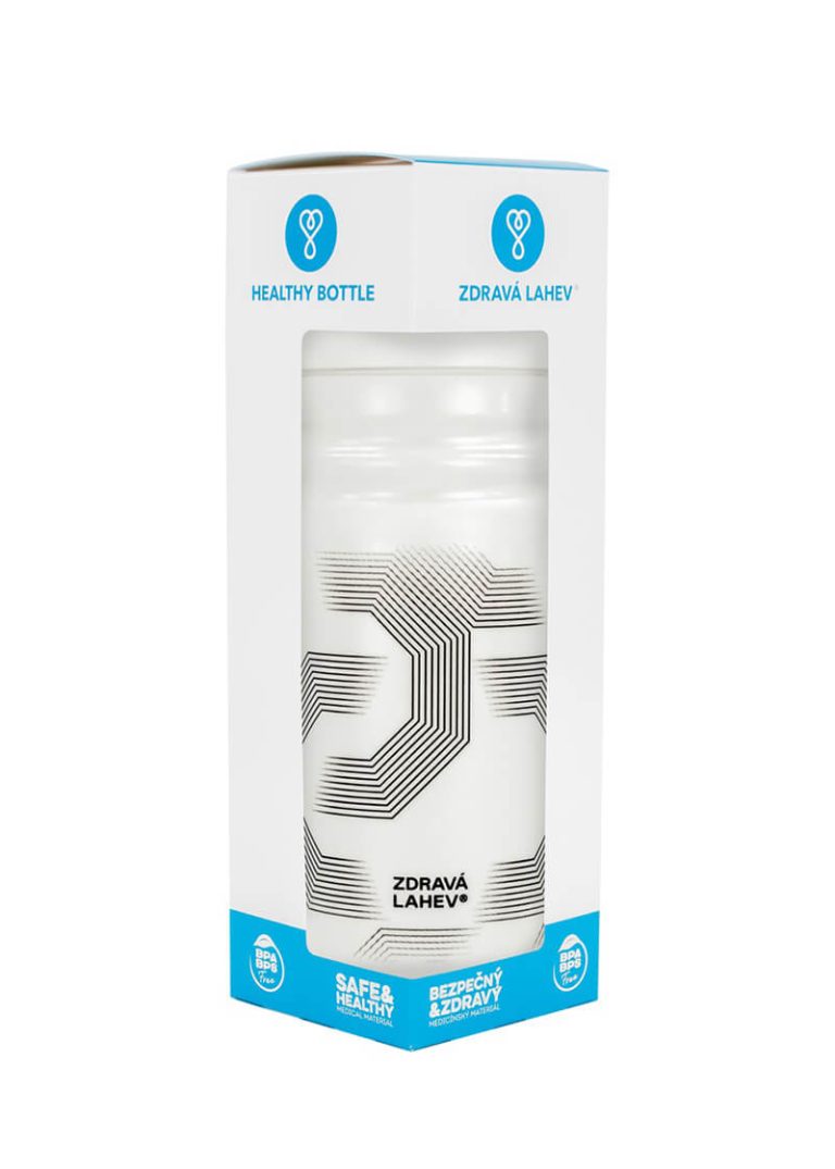 Zdravá lahev Symetric bílá 0,7l