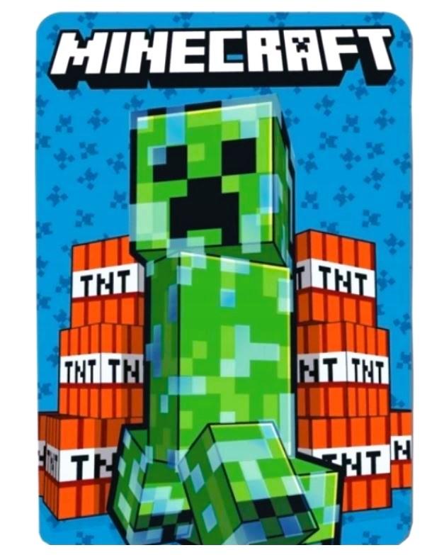 FLÍSOVÁ DEKA MINECRAFT
