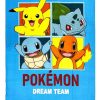 FLÍSOVÁ DEKA POKÉMON