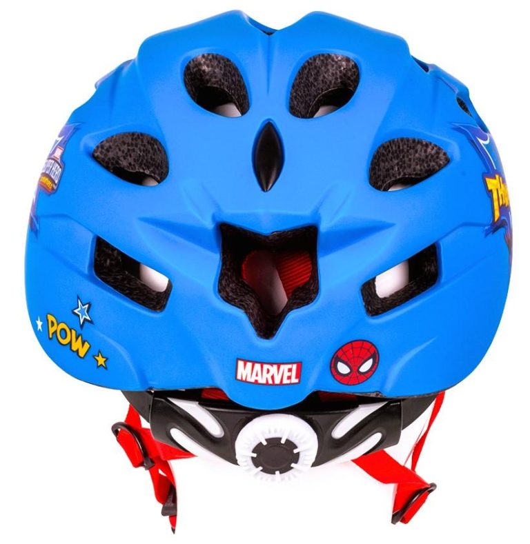 CYKLISTICKÁ IN-MOLD HELMA  SPIDERMAN M 52-56 cm