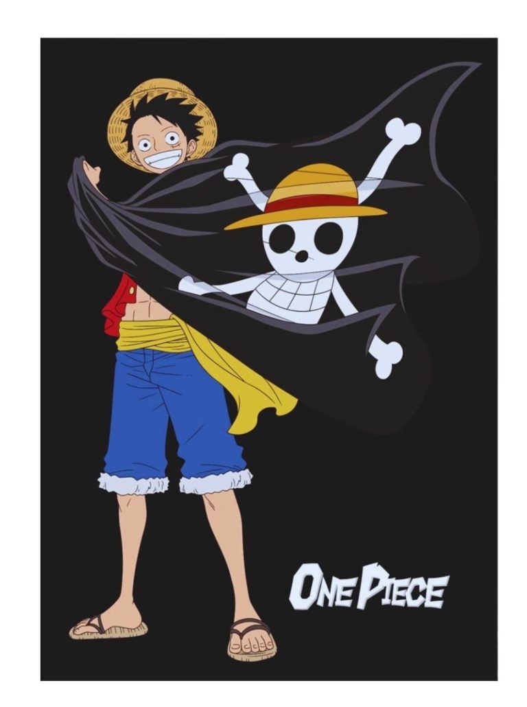 FLÍSOVÁ DEKA  ONE PIECE