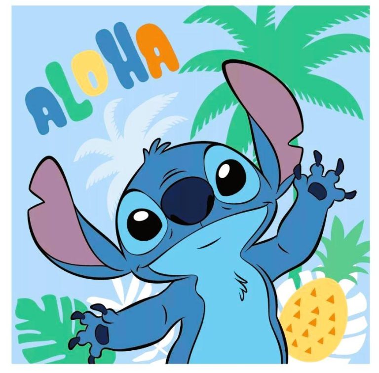 RUČNÍK NA OBLIČEJ STITCH
