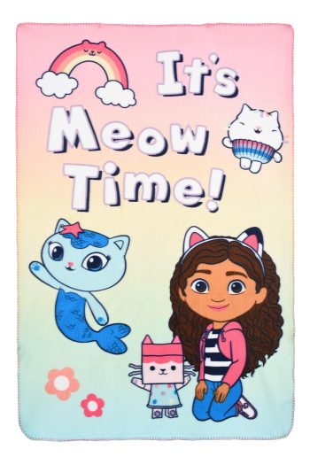 FLÍSOVÁ DEKA GÁBININ KOUZELNÝ DOMEK