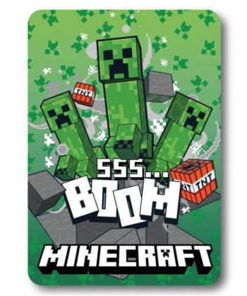 FLÍSOVÁ DEKA MINECRAFT