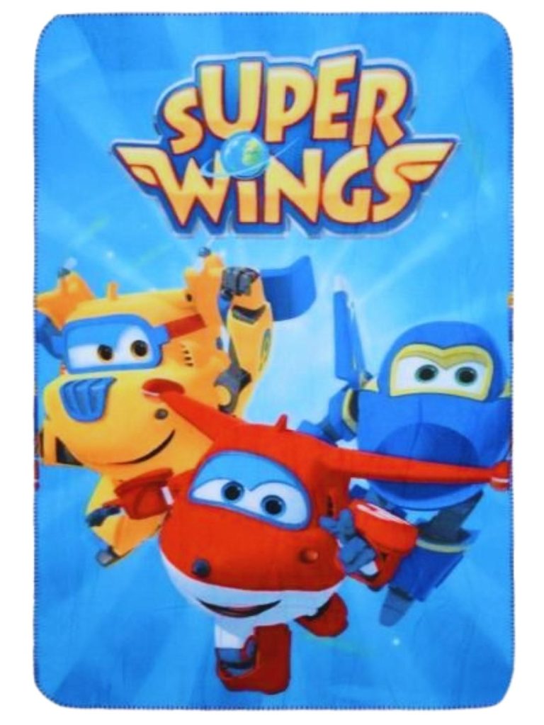 FLÍSOVÁ DEKA SUPER WINGS