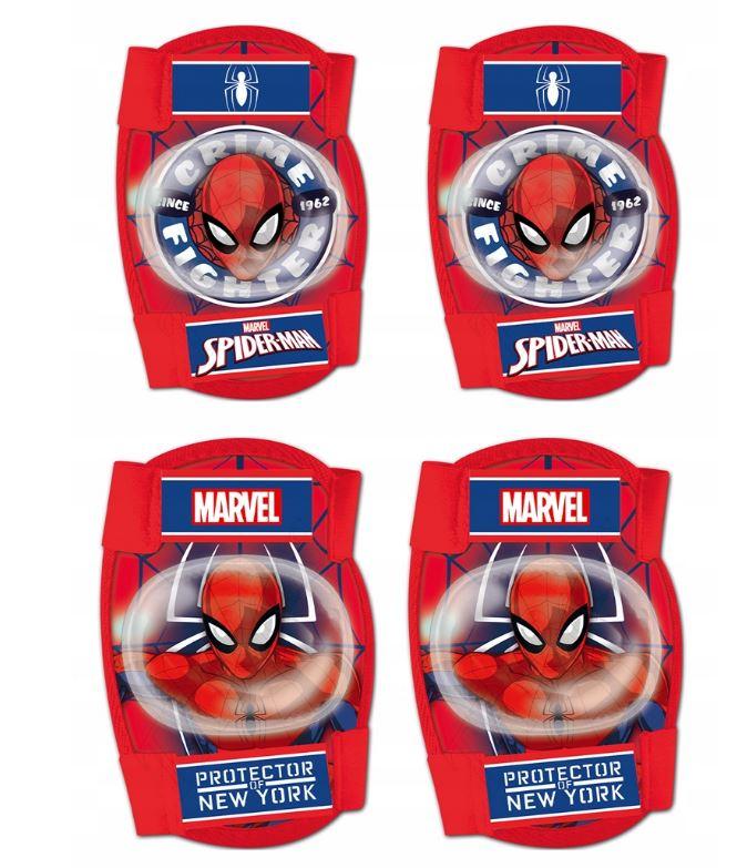 SADA 4 KS CHRÁNIČE KOLEN A LOKTŮ SPIDERMAN
