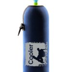 Neoíprenový termoobal na sportovní a Zdravou lahev 0,7l Snowboardista darkblue