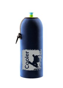 Neoíprenový termoobal na sportovní a Zdravou lahev 0,7l Snowboardista darkblue
